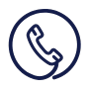 Phone Icon Navy
