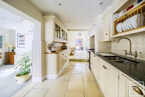 Kitchen of two-bedroom, two-bathroom apartment in Birmingham