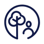 Children Tax Exempt Icon Navy
