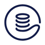 ISAs (Coin) Icon Navy